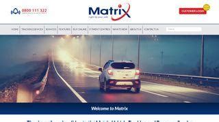 matrix telematics login